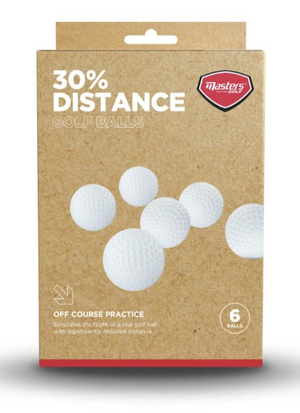 Masters 30% Distance Golf Balls Masters 30% Distance Golf Balls