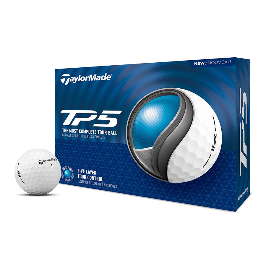 Taylormade TP5 Five Layer Tour Control Bälle