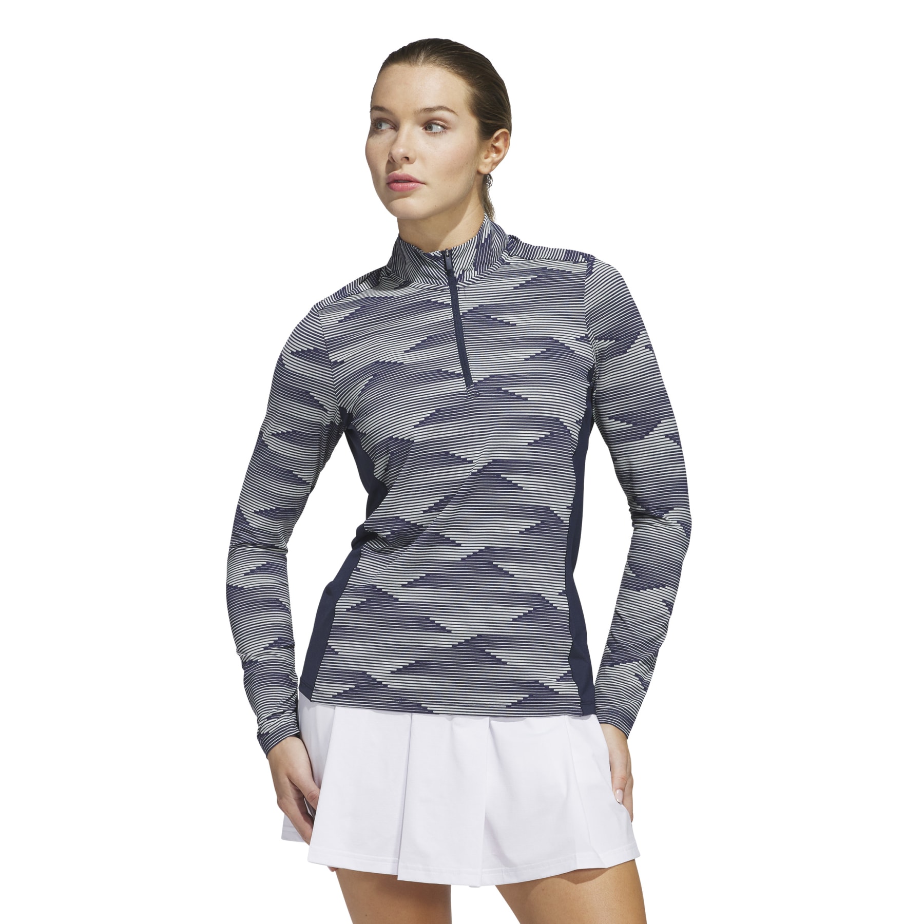 adidas ULTIMATE Print Quarter Zip Damen adidas ULTIMATE Print Quarter Zip Damen