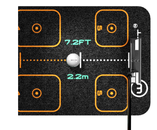 Golf Putting-Matte Wellputt First 3 m Golf Putting-Matte Wellputt First 3 m